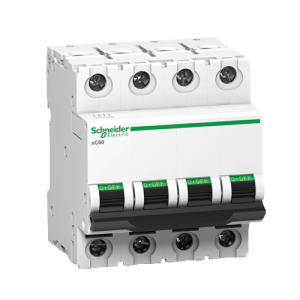 Schneider 20A 10kA 4P MCB
